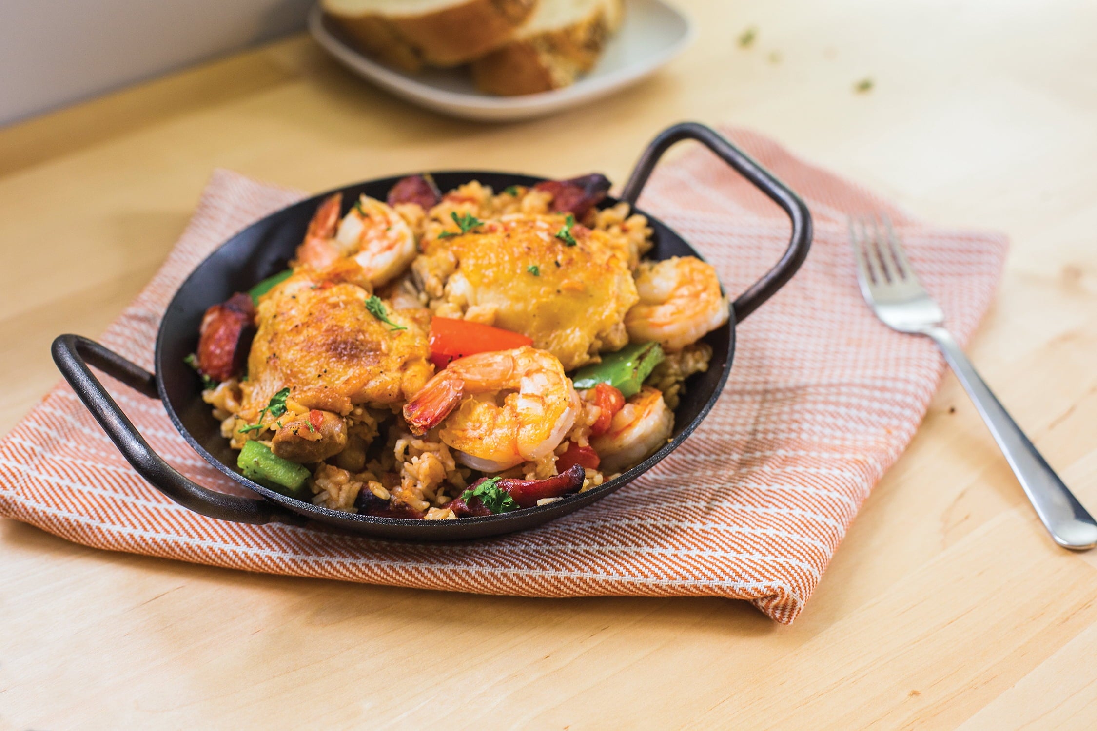 Lodge Cast Iron 8" Seasoned Carbon Steel Skillet with Loop Handles - CRS8DLH