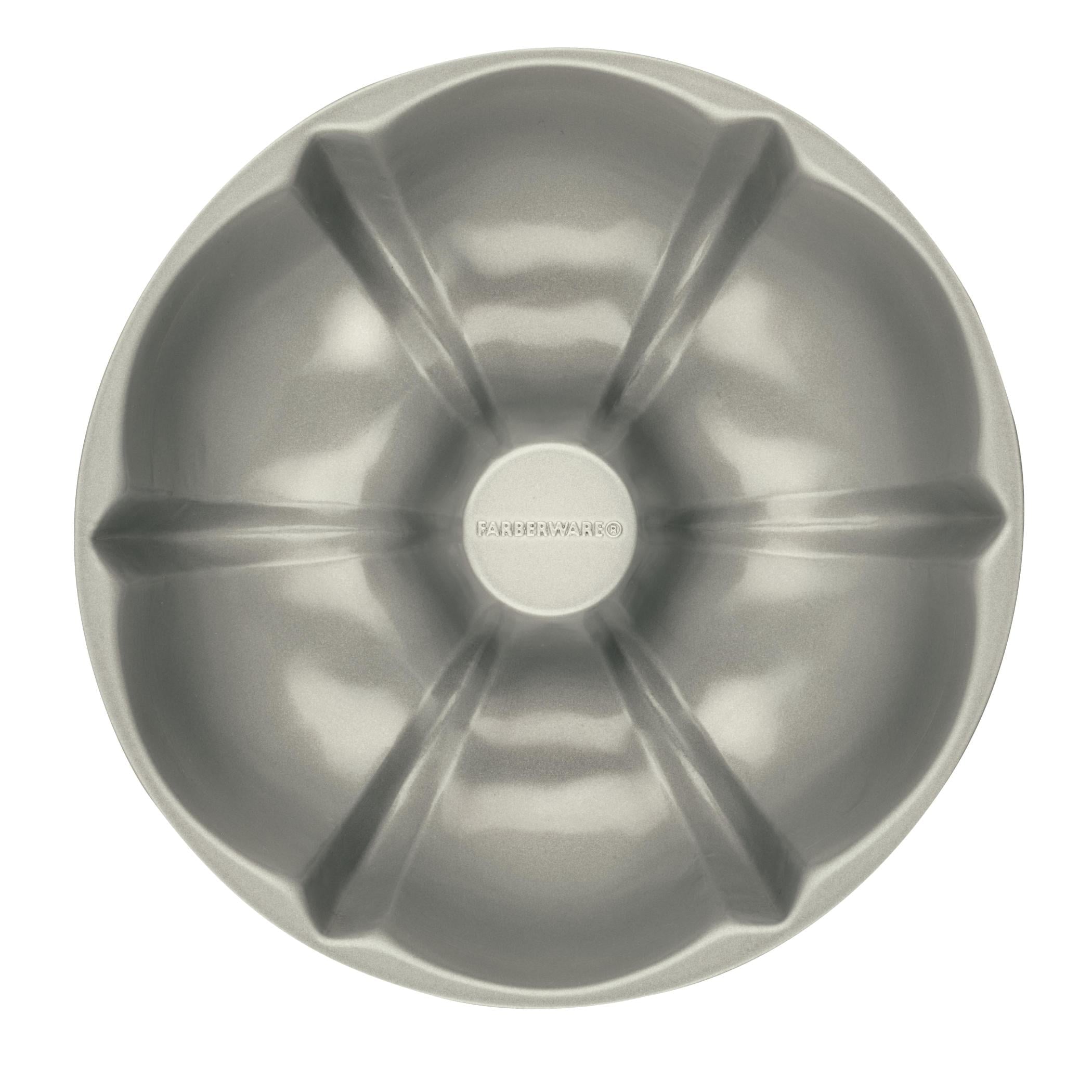 Farberware Specialty Bakeware 4 Pcs Nonstick Pressure Cookware Set - Dishwasher Safe and Oven Safe to 450°F, Gray