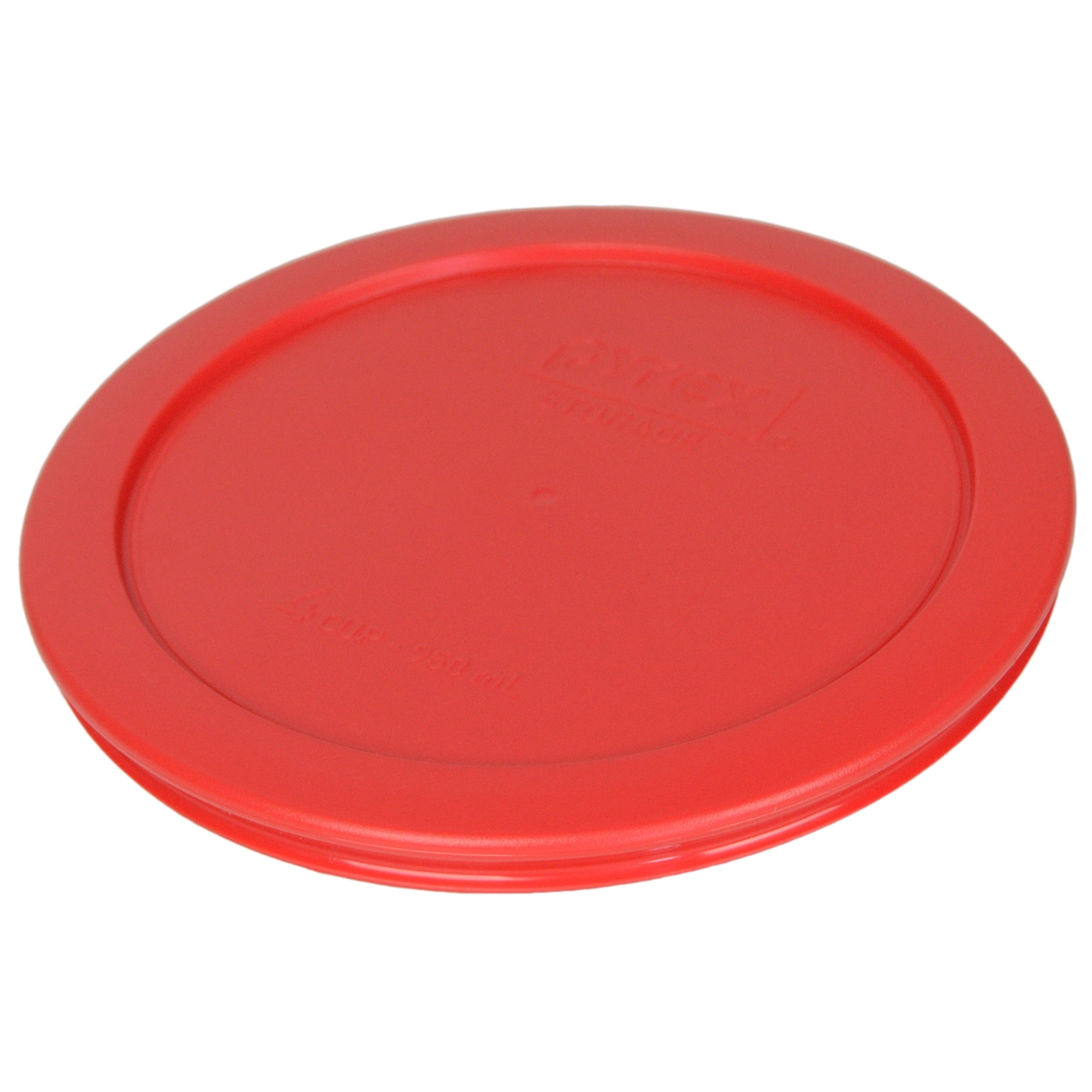 Pyrex (2) 7202-PC Red Lid & (2) 7200-PC Red Lid & (2) 7201-PC Red Lid & (1) 7402-PC Red Lid