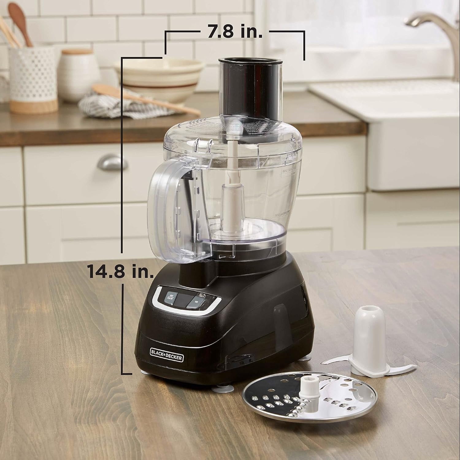 BLACK+DECKER 8-Cup Food Processor - FP1600B