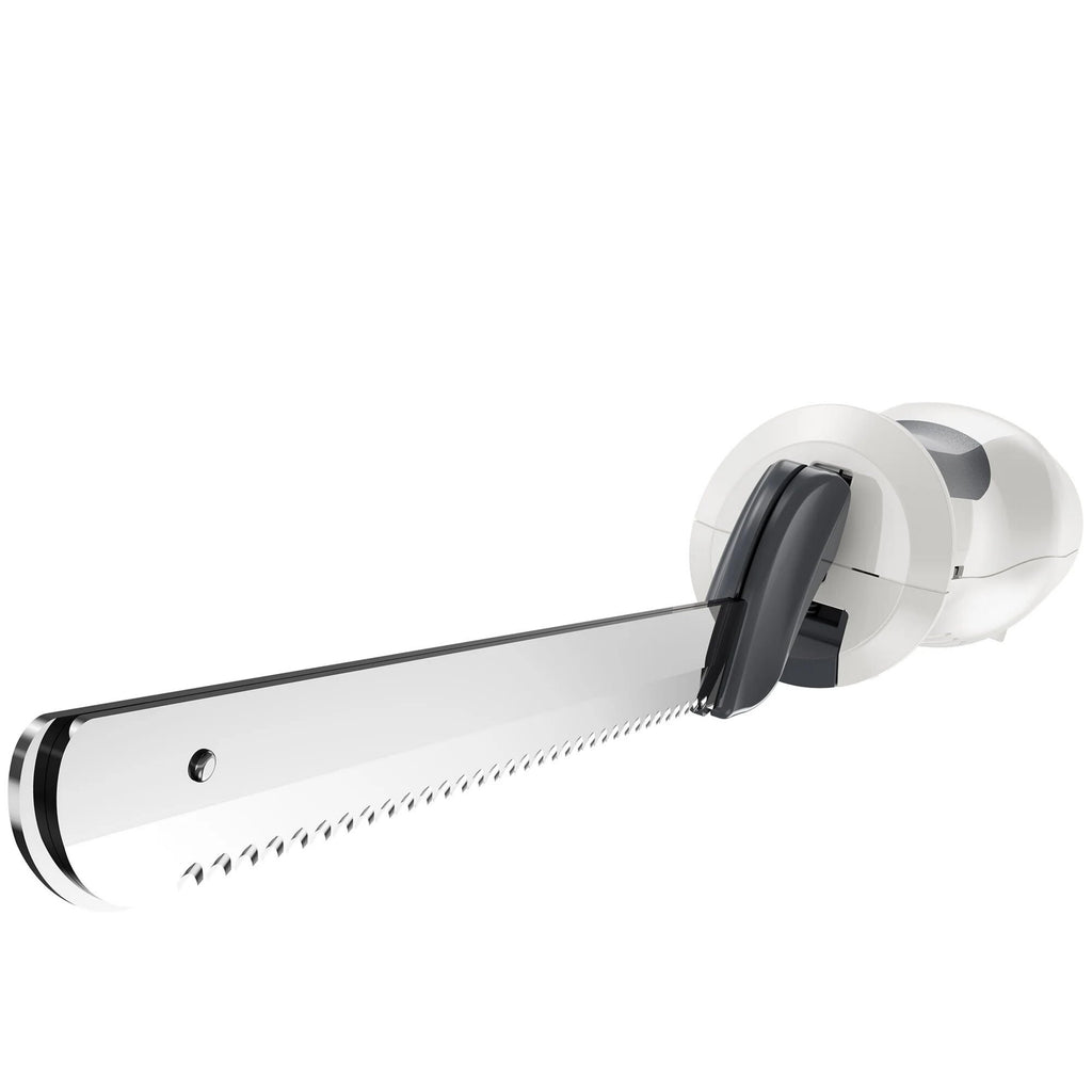 BLACK+DECKER 9-Inch Electric Carving Knife - Stainless Steel, White