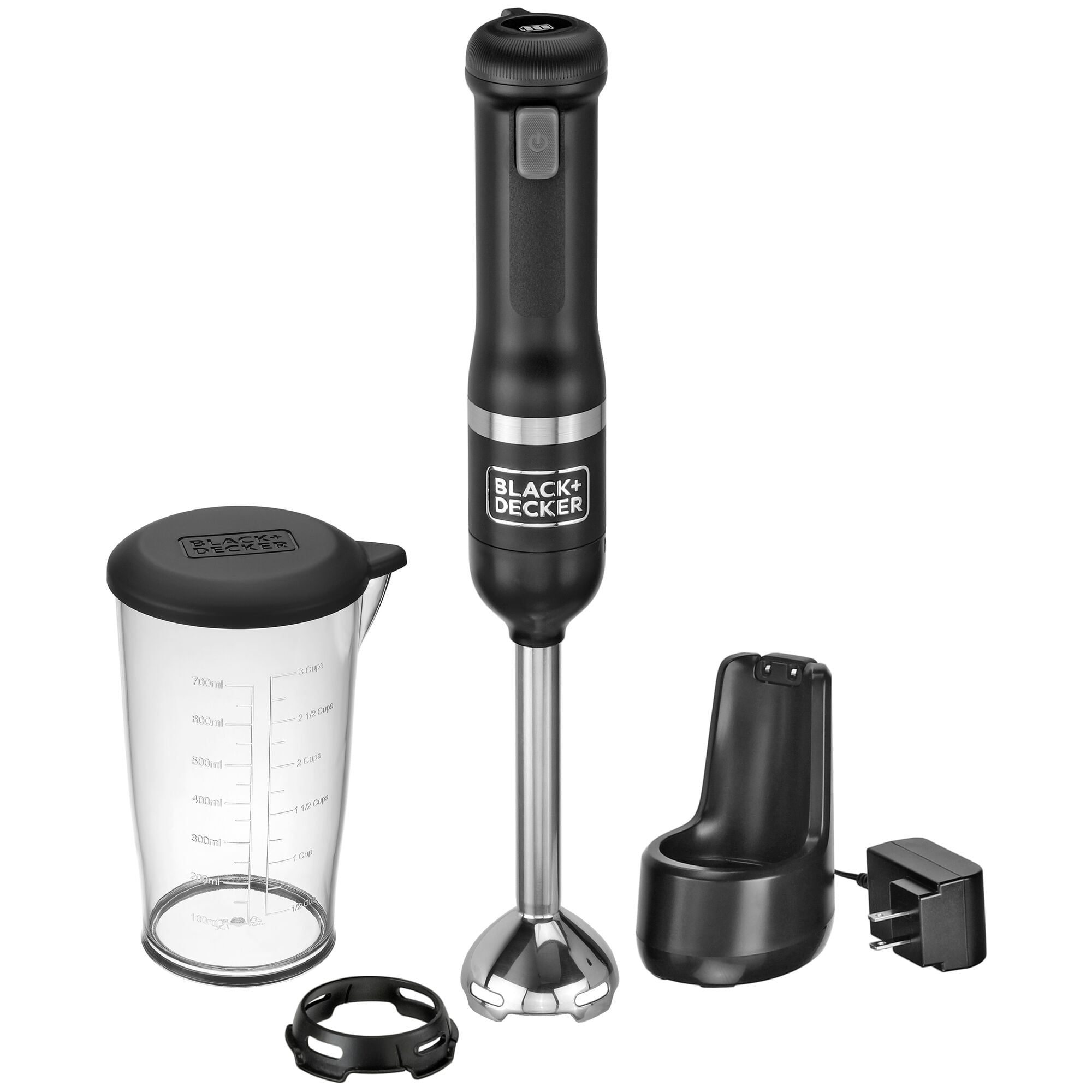 BLACK+DECKER Kitchen Wand Blender Kit - Black (BCKM1011K10)