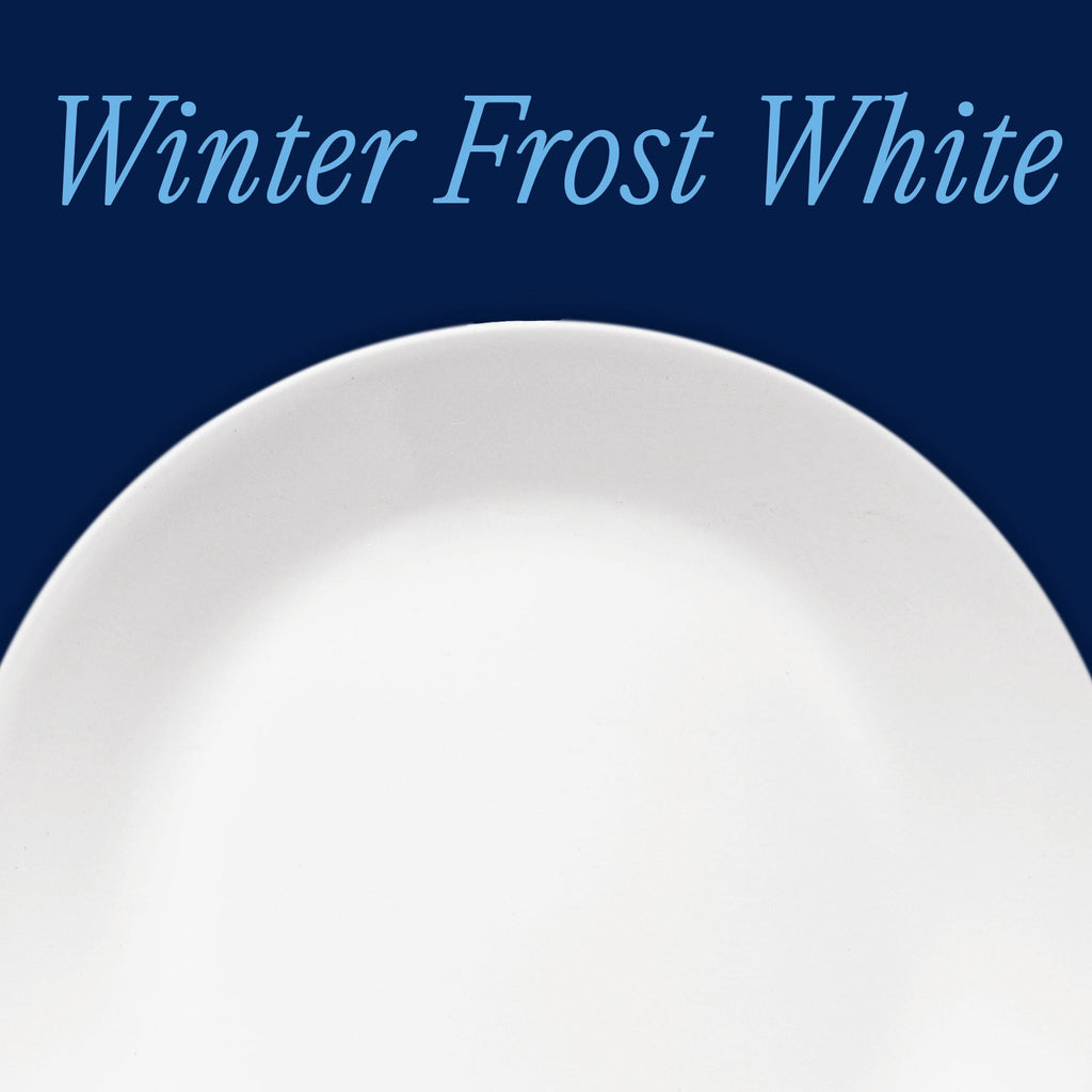 Corelle Winter Frost White - Round Lunch Plate, 8.5"