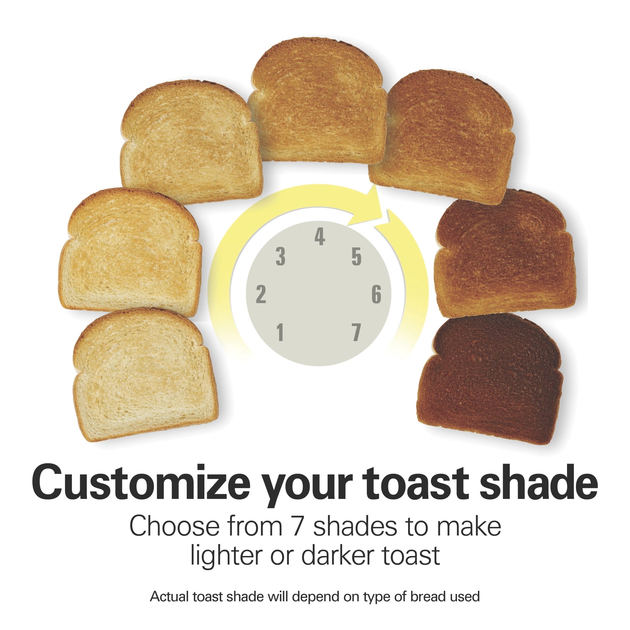 Hamilton Beach 4-Slice Bread and Bagel Toaster with Extra-Wide Slots and Drop-Down Crumb Tray - Black