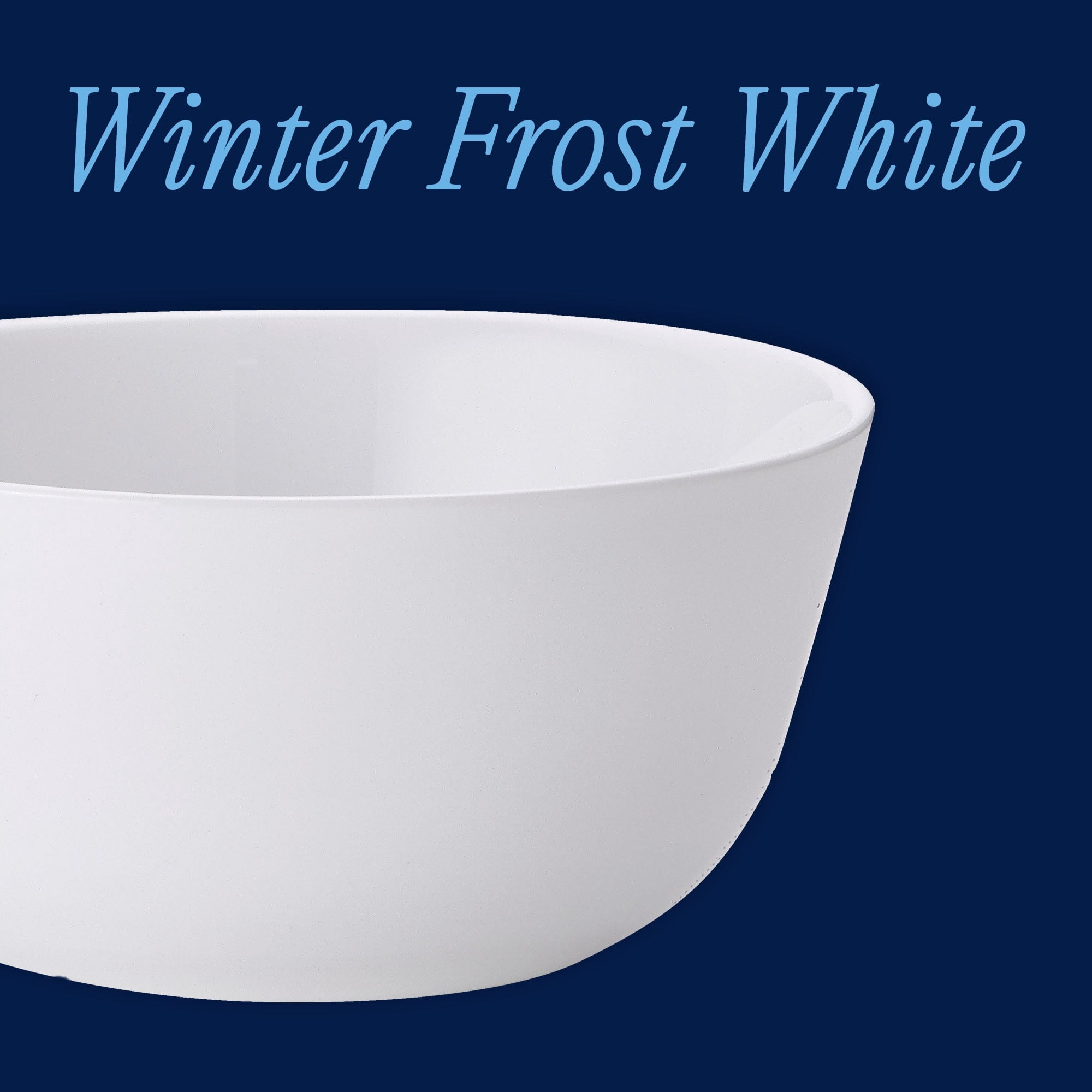 Corelle Winter Frost White 12 oz Glass Rice Bowl (Set of 4)