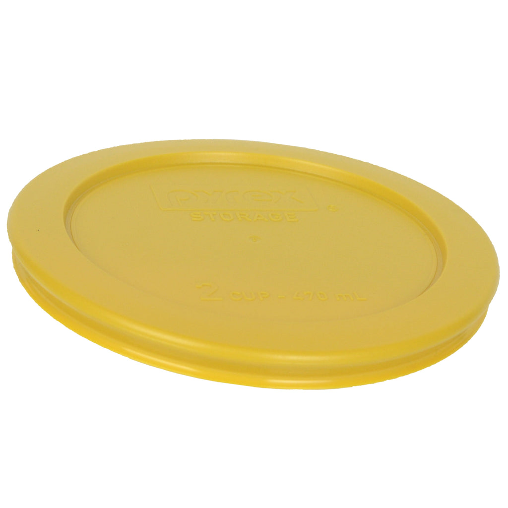 Pyrex 7200-PC Yellow - 7201-PC Red, and 7402-PC Green Lid Set