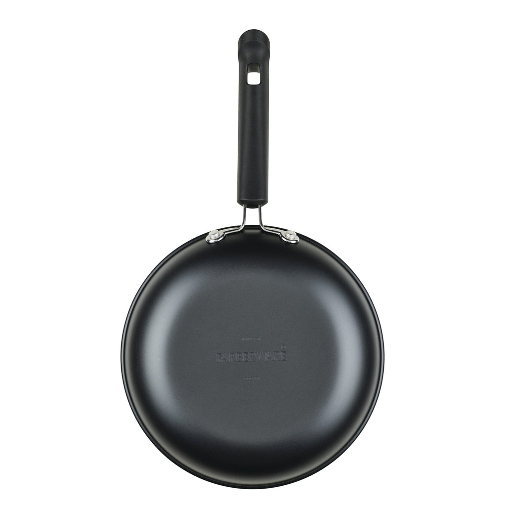 Farberware TrueCook 2pc Nonstick Frying Pan Set - Dishwasher and Oven Safe, Black