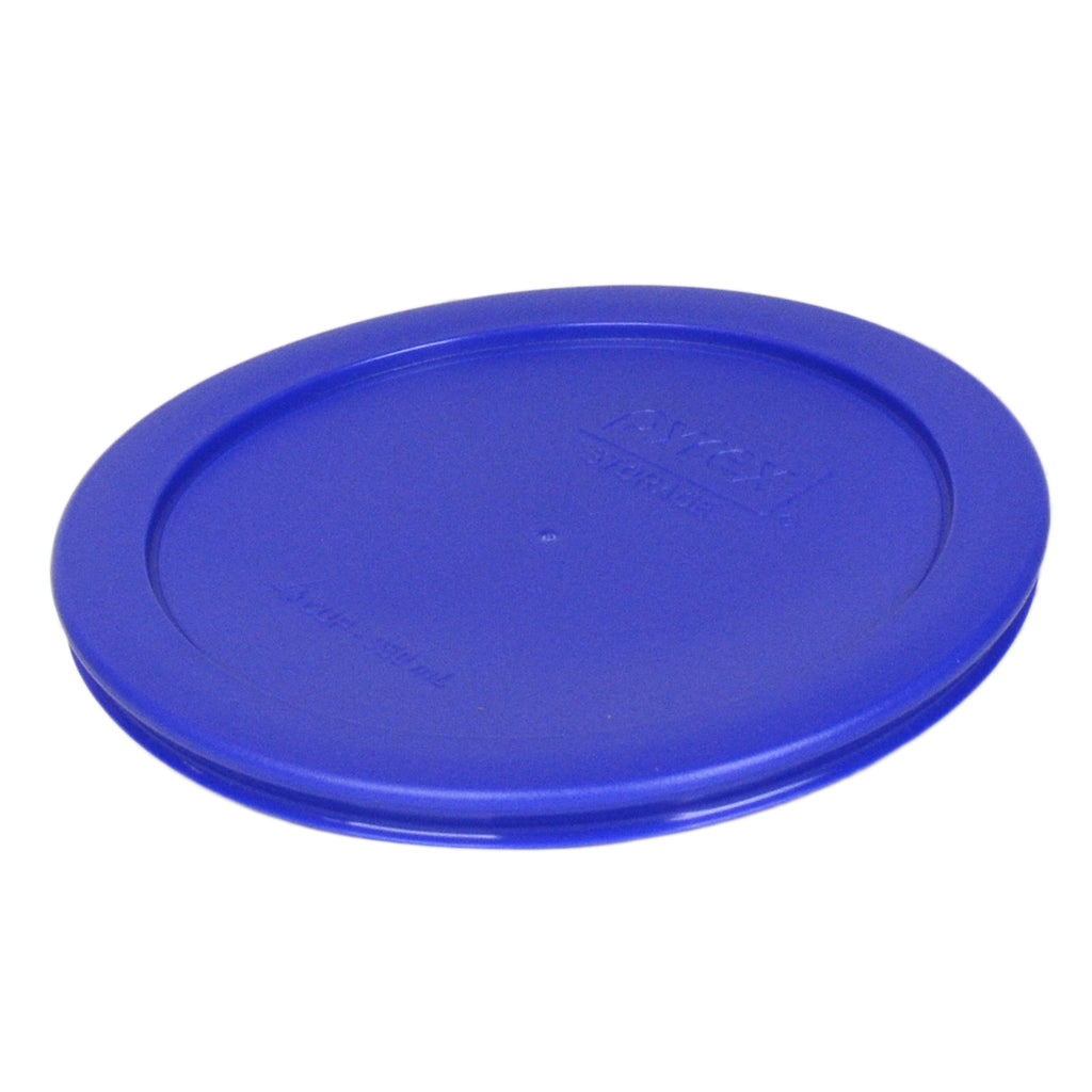 Pyrex Replacement Lid 7201-PC Cobalt Blue Round Plastic Cover (6-Pack) for Pyrex 7201 4-Cup Bowl (Sold Separately)