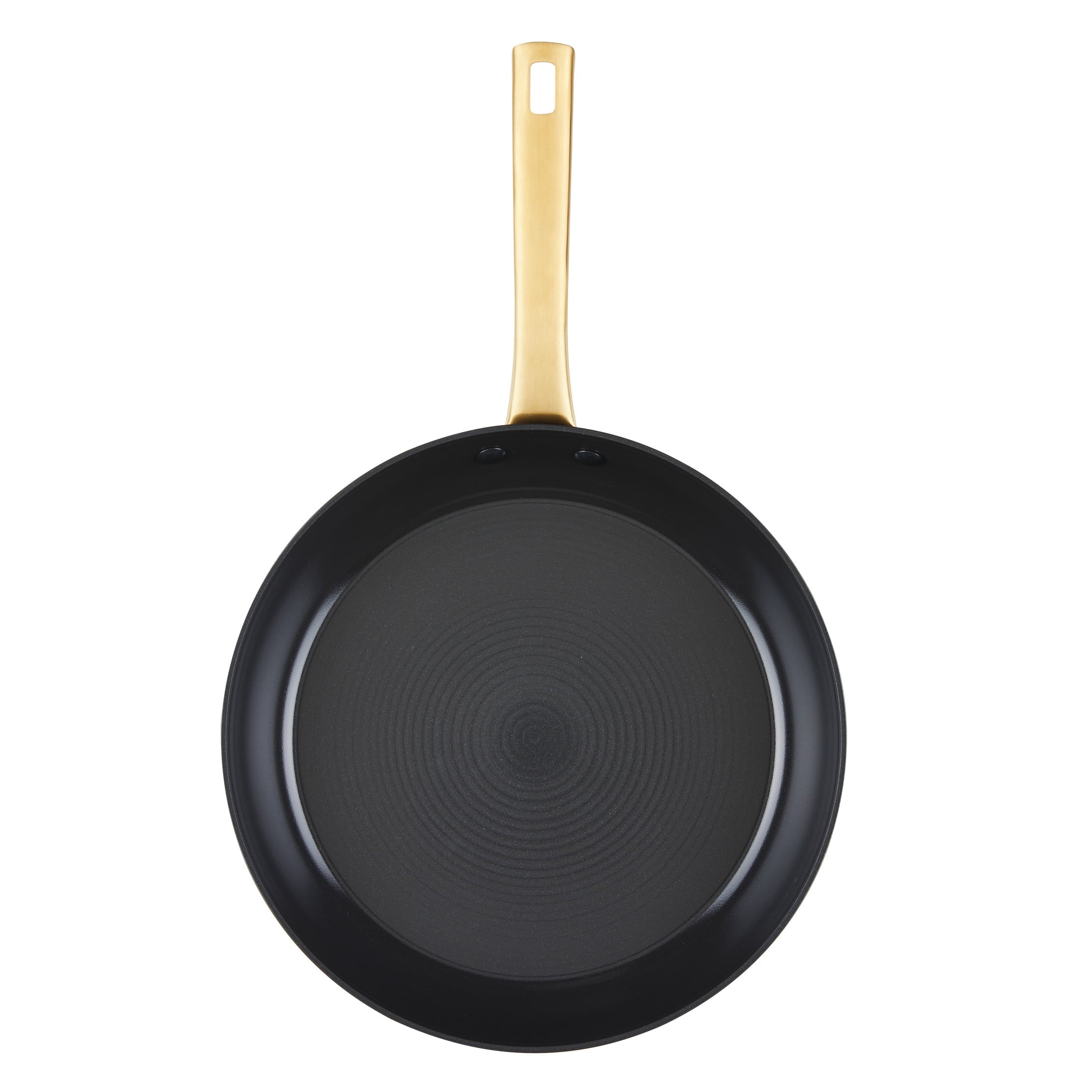 Farberware Forged Induction 12.25 Inch Ceramic Nonstick Frying Pan - Dishwasher Safe and Oven Safe to 500°F, Black