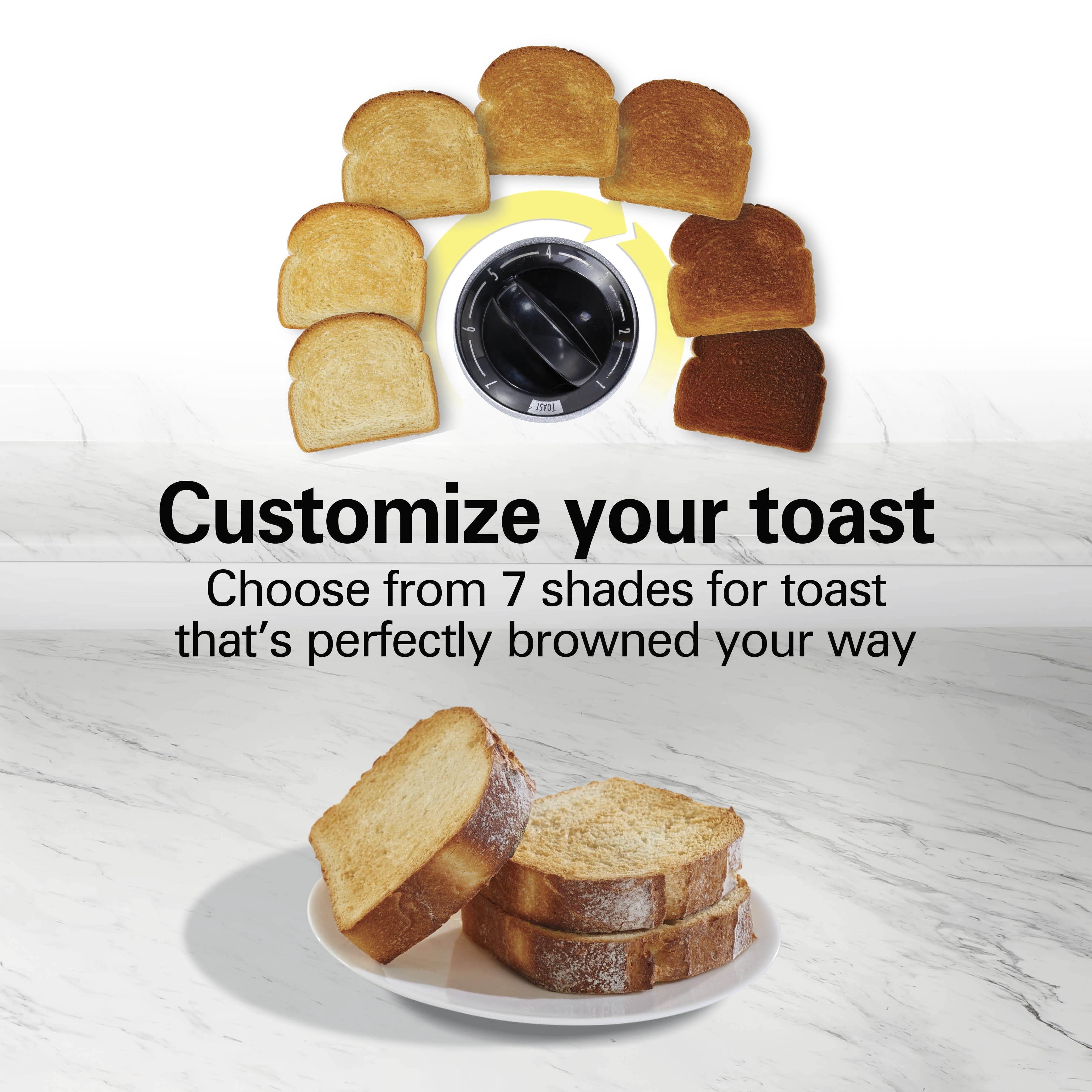 Hamilton Beach Toastation 2-in-1 Toaster and Oven with Extra-Wide - Extra-Long Toast Slot, Black