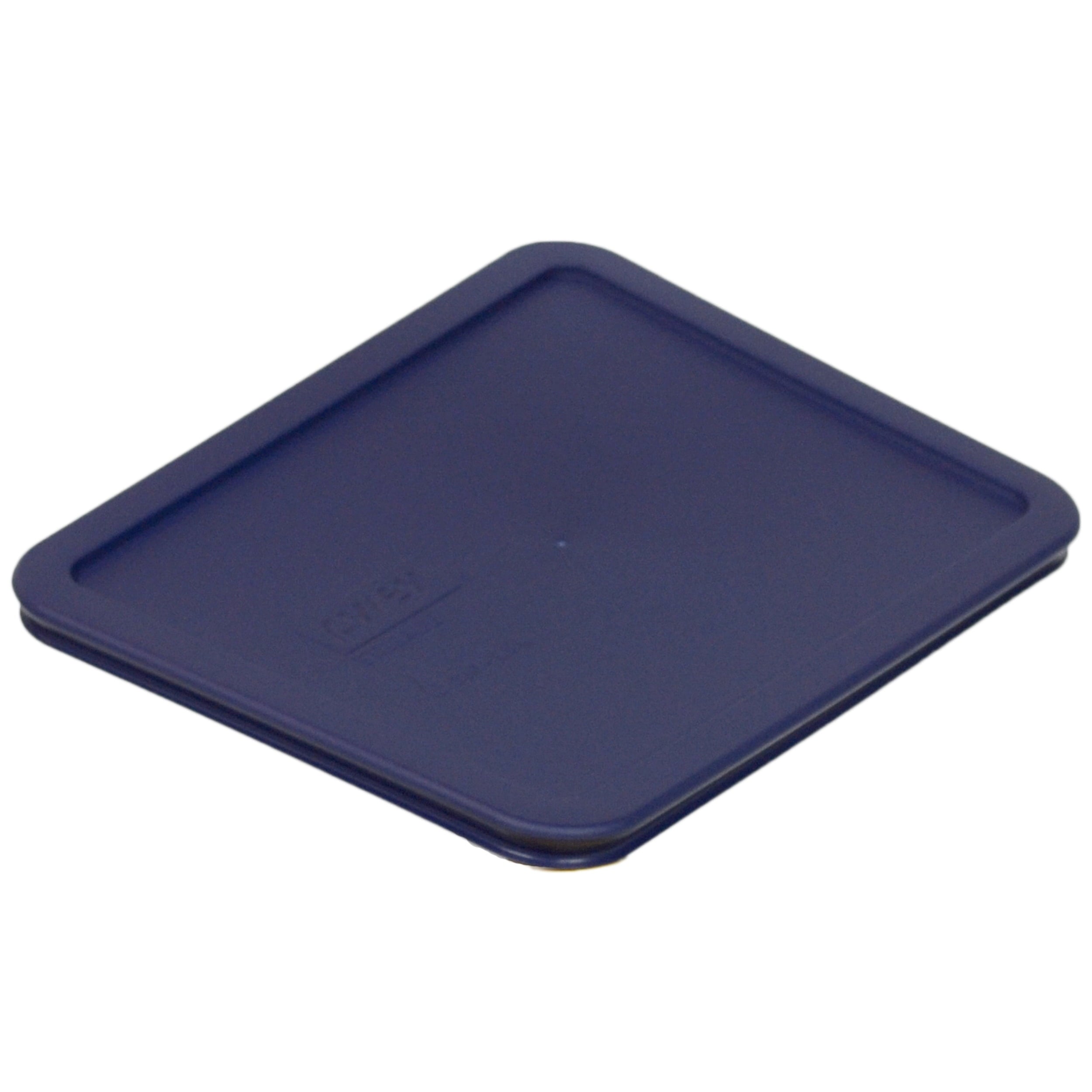 Pyrex 7211-PC Blue Rectangle Plastic Storage Replacement Lid Cover (4-Pack)