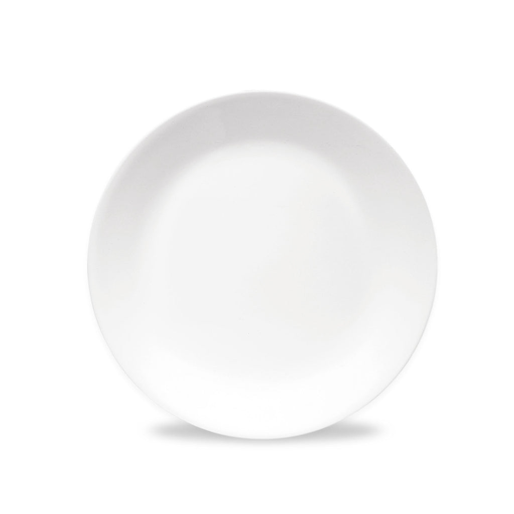 Corelle Winter Frost White - Round Lunch Plate, 8.5" - 2-Pack