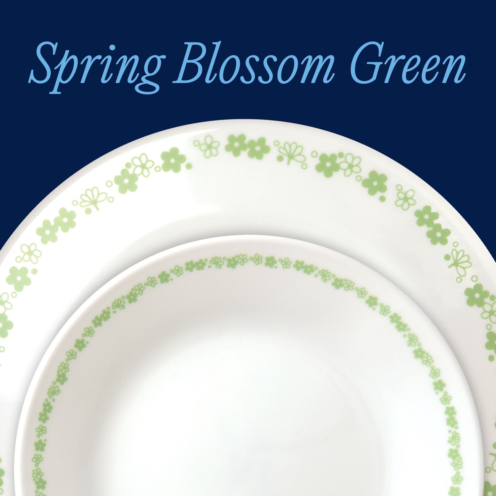 Corelle Spring Blossom 18-Piece Glass Dinnerware Set (Service for 6)
