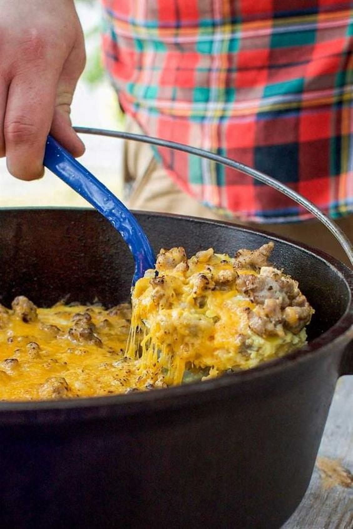 Lodge Cast Iron 5 Quart Seasoned Dutch Oven with Bail Handle