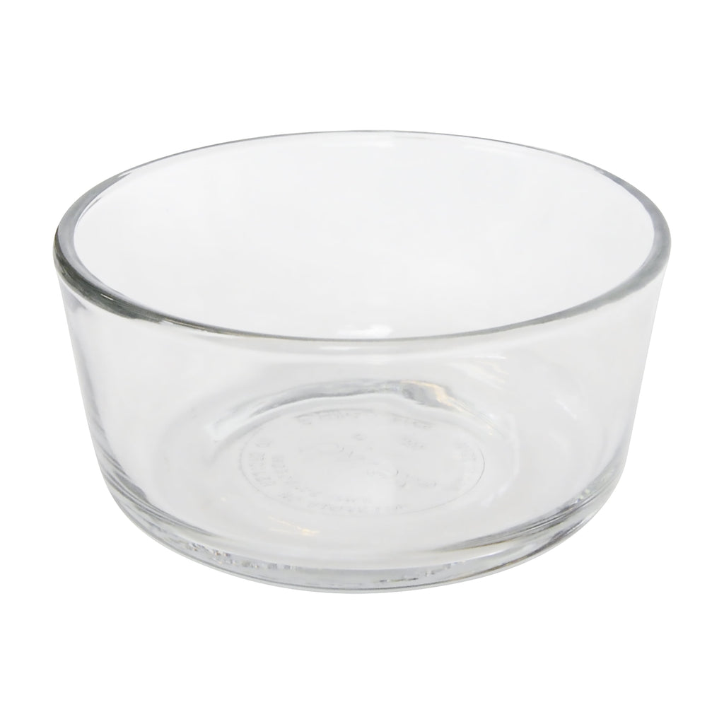 Pyrex 7200 Simply Store 2-Cup Round Clear Glass Food Storage Bowl (4-Pack)