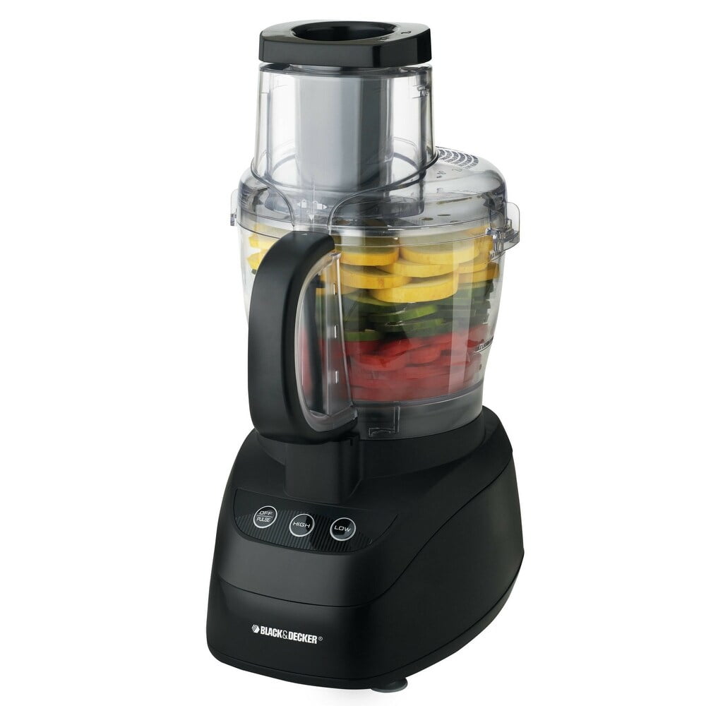 Black & Decker FP2500B PowerPro Wide-Mouth 10-Cup Food Processor - Black Home Supply Maintenance Store, New - Retail By Visit the BLACKDECKER Store