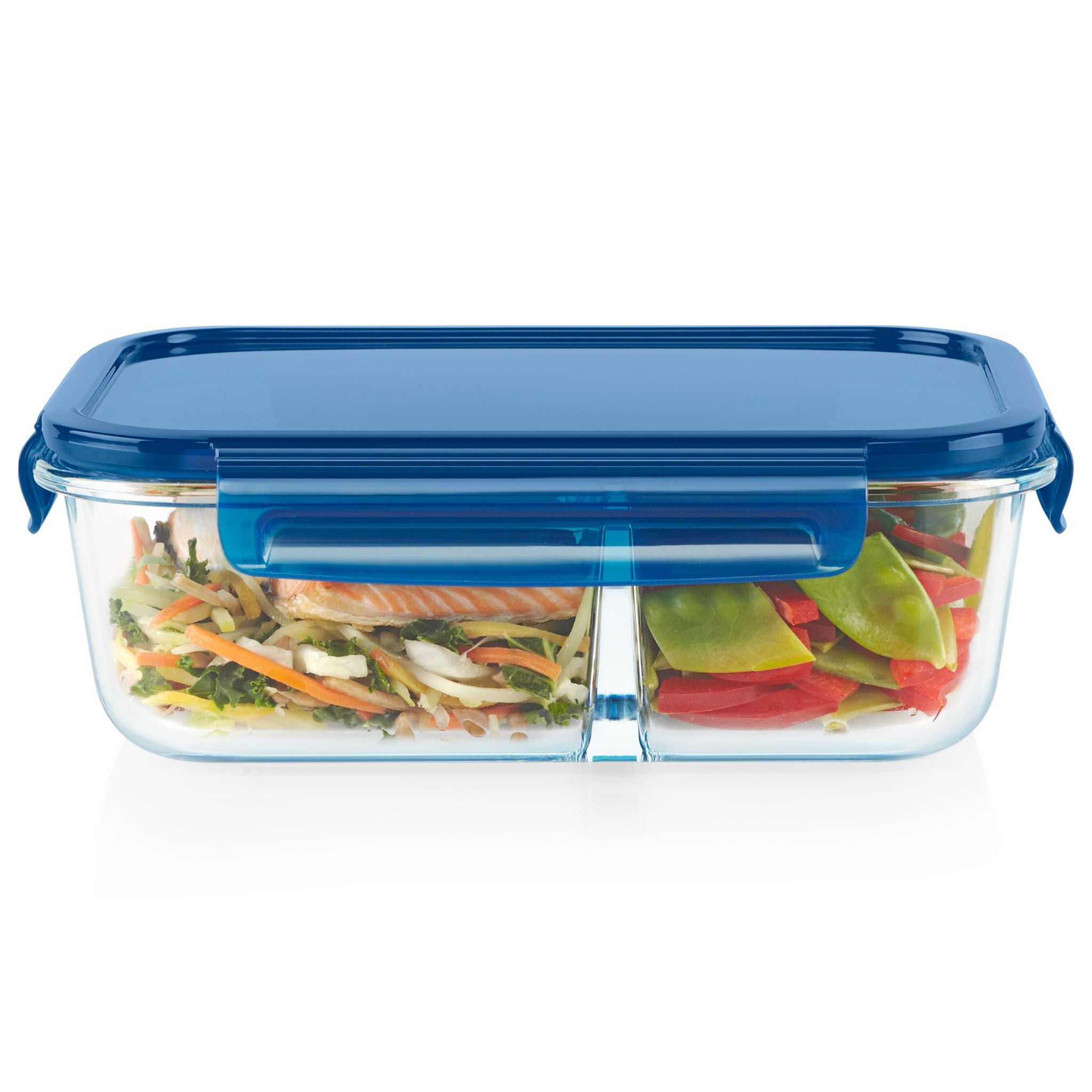 Pyrex MealBox Storage 5.5 Cup Rectangle Storage Container with Plastic Cover