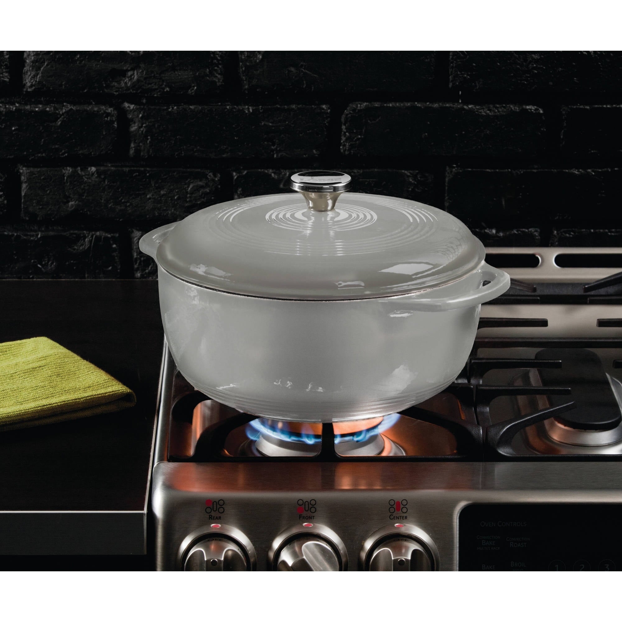 Lodge Cast Iron 4.5 Quart Enameled Dutch Oven - Blue