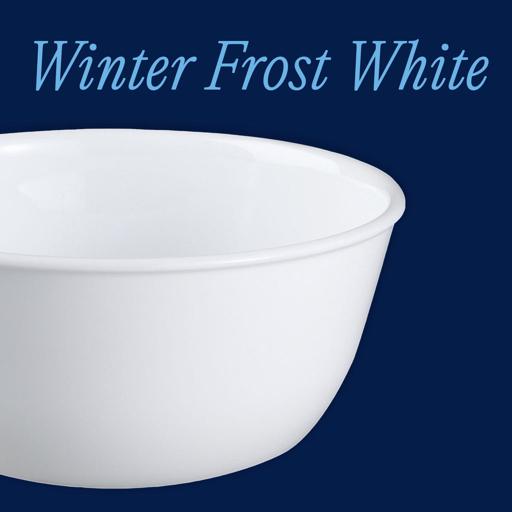 Corelle Crack Resistant Tableware Bowls - Glass White, 28 oz