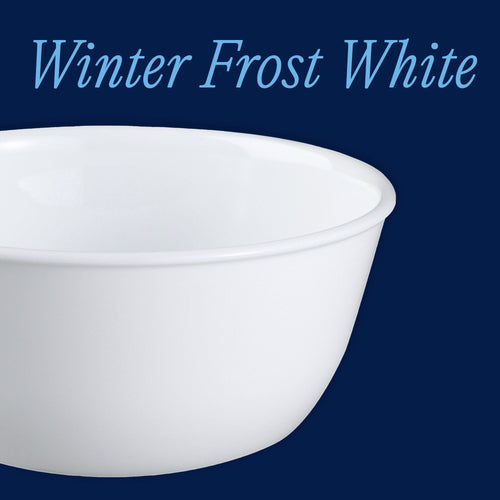 Corelle Crack Resistant Tableware Bowls - Glass White, 28 oz